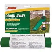 Frost King DE200 Standard Plastic Drain Away Downspout Extender