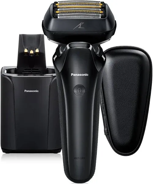 Panasonic ARC6 Six-Blade Wet/Dry Electric Shaver with Automatic Cleaning and Charging Station