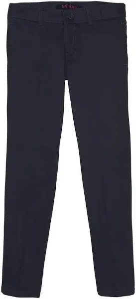 French Toast Girls Straight Leg Twill Pant