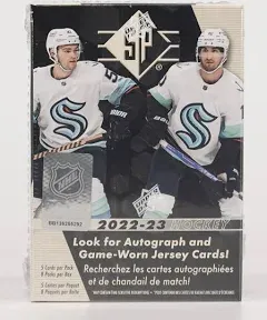 2022-23 Upper Deck SP Hockey Blaster Box