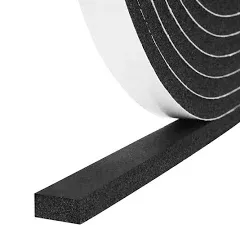 Storystore Foam Insulation Tape Self Adhesive,Weather Stripping for Doors and Windows,Sound Proof Soundproofing Door Seal,Weatherstrip,Cooling,Air