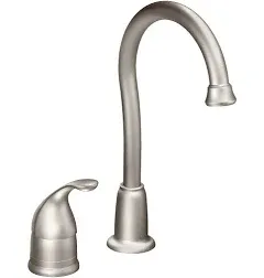 Moen 4905 Camerist Single Handle Bar Faucet - Chrome