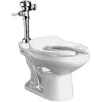 American Standard 2234.001.020 Madera Elongated Toilet Bowl 1.1-1.6 GPF 15 Inch White Top Spud