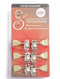 Grover 533NK Vintage Locking Tuner Set