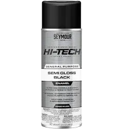 Seymour Hi-Tech Enamels Semi- Gloss Black Paint