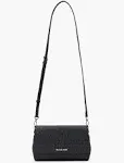 Michael Kors Medium Logo Convertible Crossbody Bag (Black)