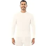 Indera Traditional Long Johns Long Sleeve Shirt Natural Medium