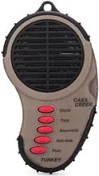 Cass Creek Electronic  Electronic Call Attracts Turkeys Brown Plastic