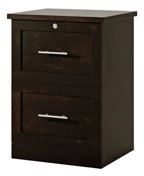 Realspace 17"D Vertical 2-Drawer File Cabinet