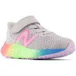 "New Balance Toddler's Fresh Foam Arishi v4 Grey/Rainbow"