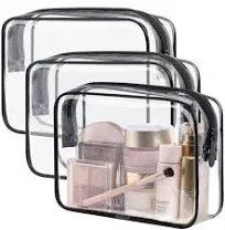 Packism TSA Approved Toiletry Bag Clear Makeup Bag Bag