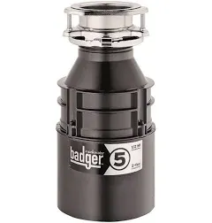 IN-SINK-ERATOR BADGER 5 Garbage Disposal,Stand<wbr/>ard,11 1/2 in H 5H877