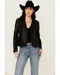 BLANKNYC Faux Leather Moto Jacket Women's