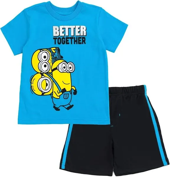 Despicable Me Minions T-Shirt and Shorts Outfit Set