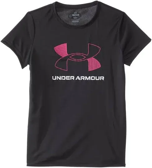 Under Armour Girls' UA Tech Big Logo Short Sleeve