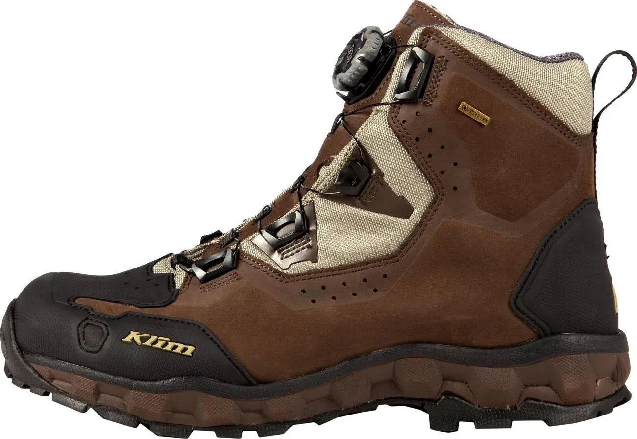 Klim Outlander GTX Boots Chocolate Brown