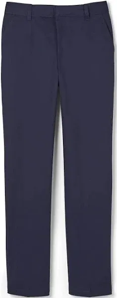 French Toast Boys School Uniform Adjustable Waist Relaxed Fit Pants, Navy, 18