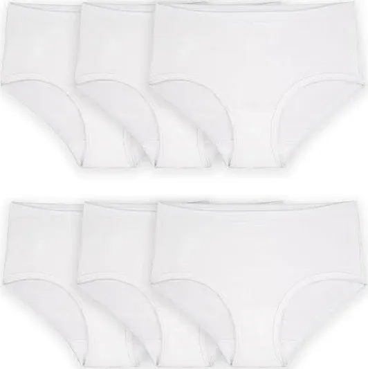 Fruit of the Loom Girls' Cotton Brief Underwear