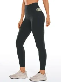 CRZ YOGA Womens Yoga Leggings 25" with Pockets