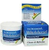 T.n. Dickinson's Witch Hazel Cleansing Pads