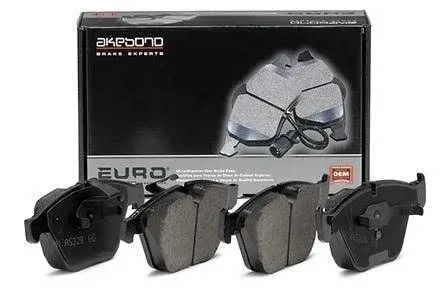 Akebono Performance EUR1850 Akebono EURO Ultra Premium Disc Brake Pad Kit