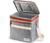 Fit &amp; Fresh Foundry 12 Can Expandable Cooler - Gray