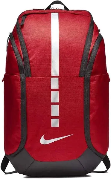 Nike Hoops Elite Pro Max Air Basketball Backpack Red Silver Black BA5554-657 NEW