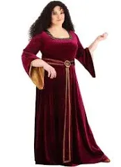 Plus Size Tangled Mother Gothel Costume 2X