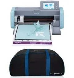 Brother ScanNCut SDX125e Wireless Machine Craft Heat Press Bundle