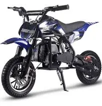 MotoTec Alien 50cc 2-Stroke Kids Gas Dirt Bike - Black