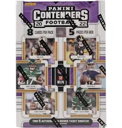 2022 Panini Contenders Football EXCLUSIVE Factory Sealed Blaster Box-AUTO/MEM !