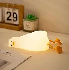 Lying Flat Duck Night Light