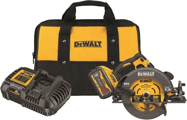 DeWalt FLEXVOLT 60V Max Brushless 7-1/4" Cordless Circular Saw