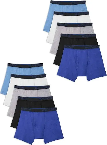 Fruit of the Loom Boys' Breathable Boxer Briefs