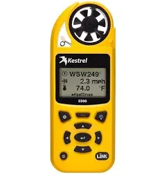 Kestrel 5500 Weather Meter with Link + Vane Mount Desert Tan