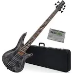 Ibanez SRMS805 Bass Workshop Electric Bass Guitar, Deep Twilight