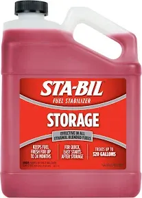 STA-BIL Storage Fuel Stabilizer | Keeps Fuel Fresh for 24 Months, Prevents Corrosion, Gasoline Treatment Fuel Additive that Protects Fuel System, Gas Stabilizer for Fuel Storage, 1 Gallon