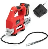 XDOVET Cordless Grease Gun Battery Powered 18V Professional Electric Grease G...