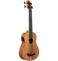 Kala U-Bass Nomad Acoustic-Elect<wbr/>ric Bass Guitar - Natural Satin