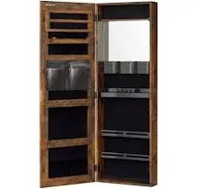 SONGMICS Jewelry Cabinet Armoire with Mirror