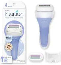 Schick Women's Intuition Razor Pure Nourishment (2 Pack)