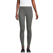 Lands' End Women's Petite Starfish Mid Rise Knit Leggings