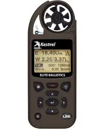 Kestrel 5700 Elite mit Angewendet Ballistics & Bluetooth - Flat Dark Earth