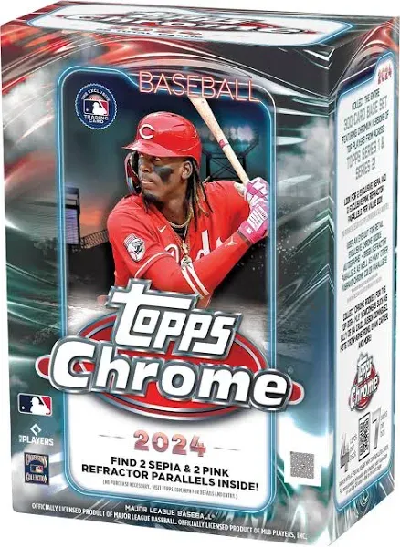 Topps 2024 Chrome Baseball Blaster Box