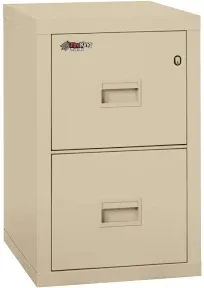 FireKing 2R1822-CPA Turtle Two-Drawer File, 17 3/4w x 22 1/8d, UL Listed 350 for