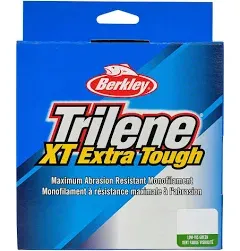 Trilene XT Low Visibility Clear, Extra Tough Fishing Line / 110 yds, 12 lb Test,