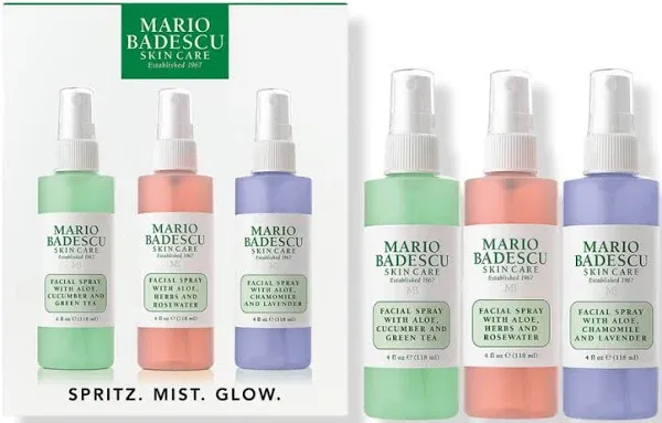 Mario Badescu Spritz.Mist.Glow Set