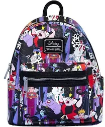 Ursula Loungefly Evil Queen Gift Cute Villains 2023 Mini Backpack Disney