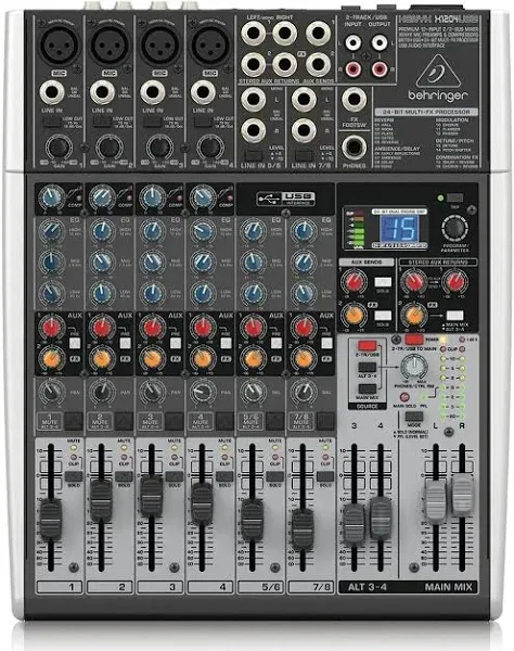 Behringer XENYX X1204USB 12-Channel  Effect Mixer  favorable buying...