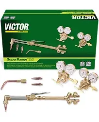 Victor 0384-2696 Super Range 350 with SR350 Regulators Cutting Torch